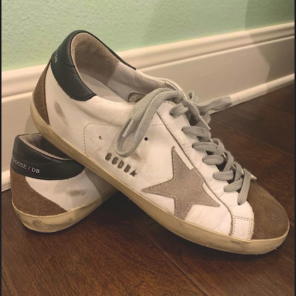 Neutral Golden Goose Superstars